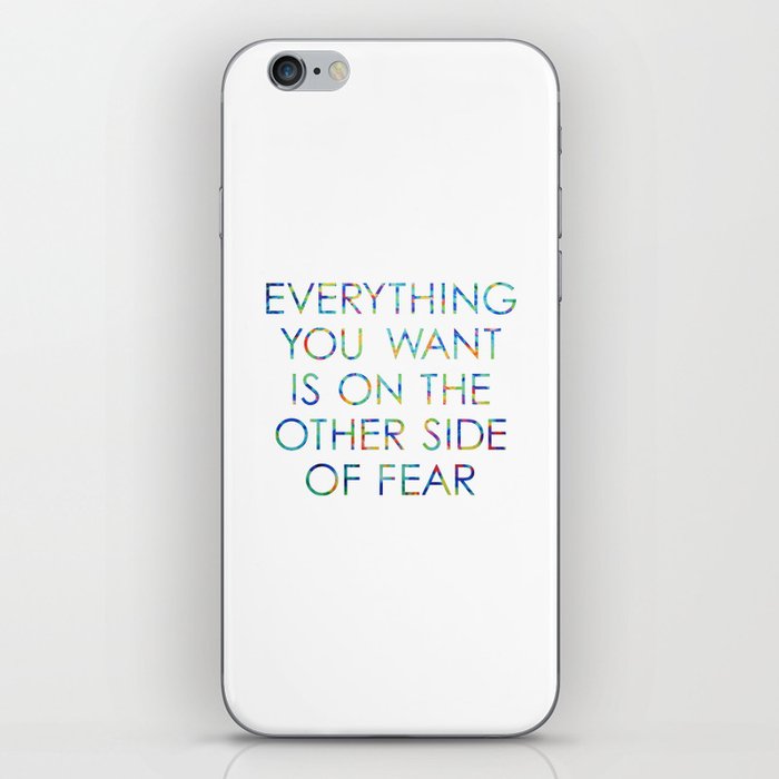 Everything You Want iPhone Skin