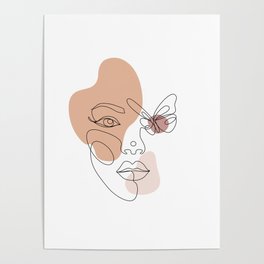 Butterfly Lady Poster