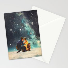 I'll Take you to the Stars for a second Date Stationery Card
