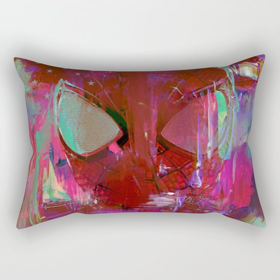 Spider Abstract Man Rectangular Pillow