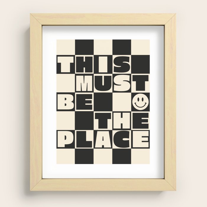 Recessed Framed Print