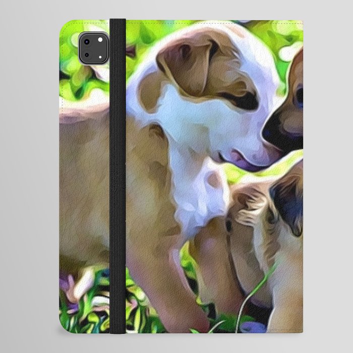 Puppy Love iPad Folio Case