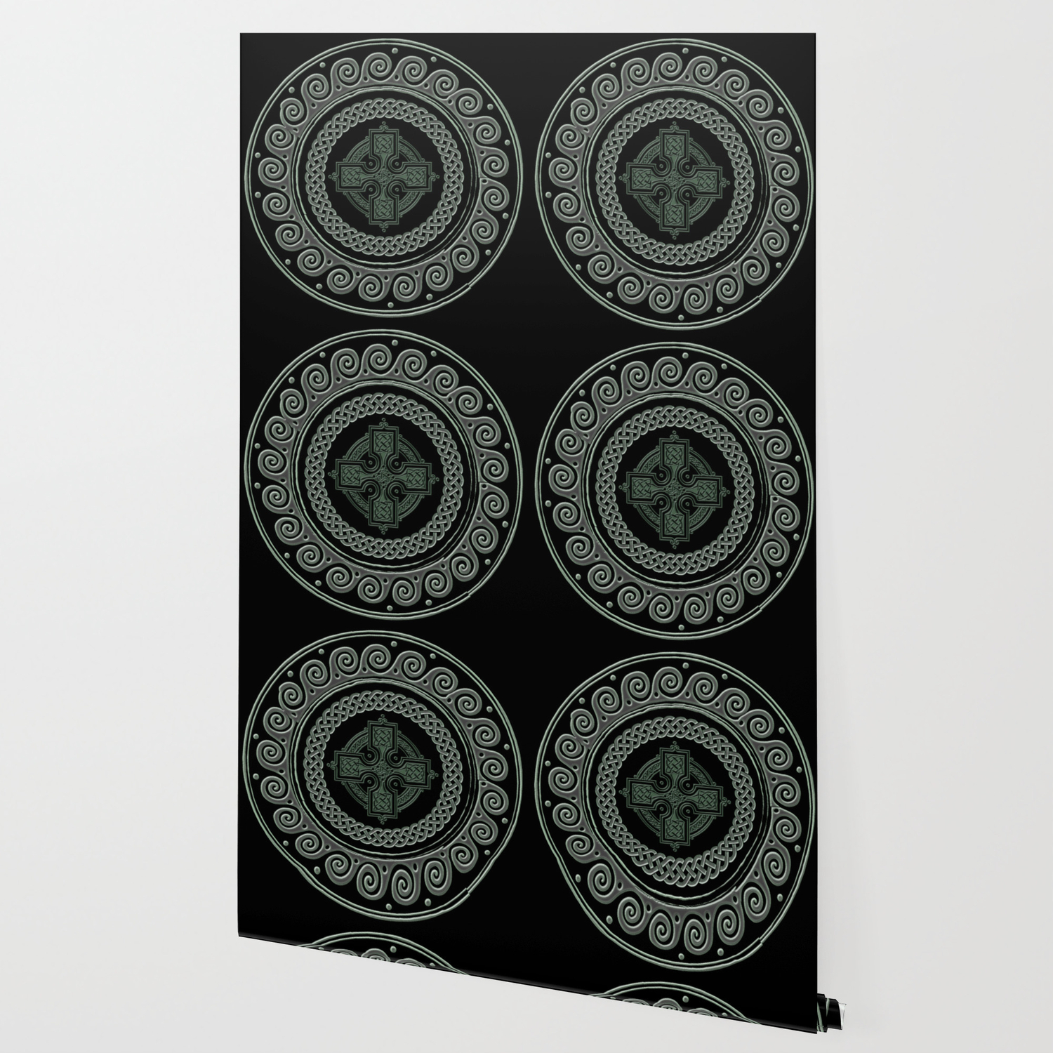 Awesome Celtic Cross Wallpaper By Luciasgaragesale Society6