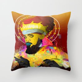 Mansa Musa Throw Pillow