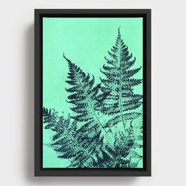 fern print Framed Canvas