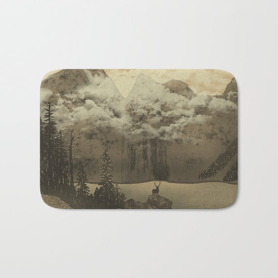 The Mountain Lake Bath Mat