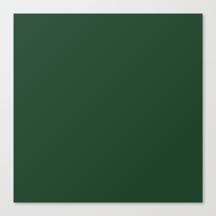 Billiard Felt Green Canvas Print