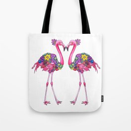 Fancy Felicity Flamingo Tote Bag