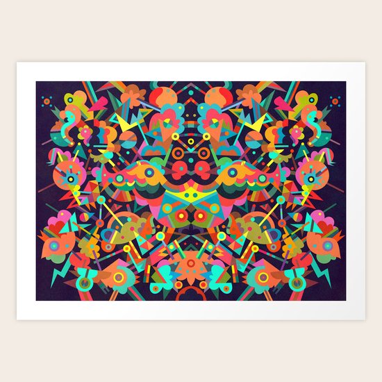 Festal Art Print