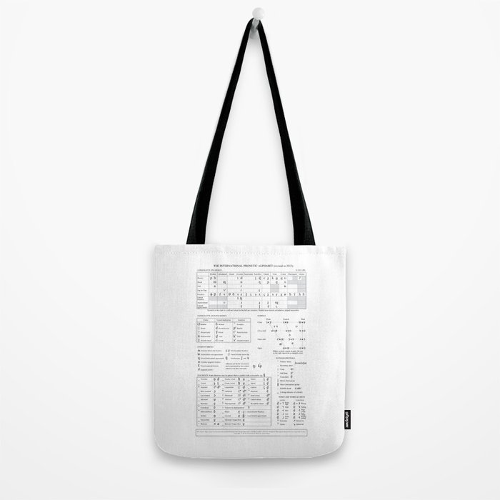 International Phonetic Alphabet Ipa 2017 Tote Bag By Fabianb Society6 International Phonetic Alphabet Ipa 2017 Tote Bag