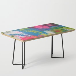 Rainbow Modern Abstraction Coffee Table