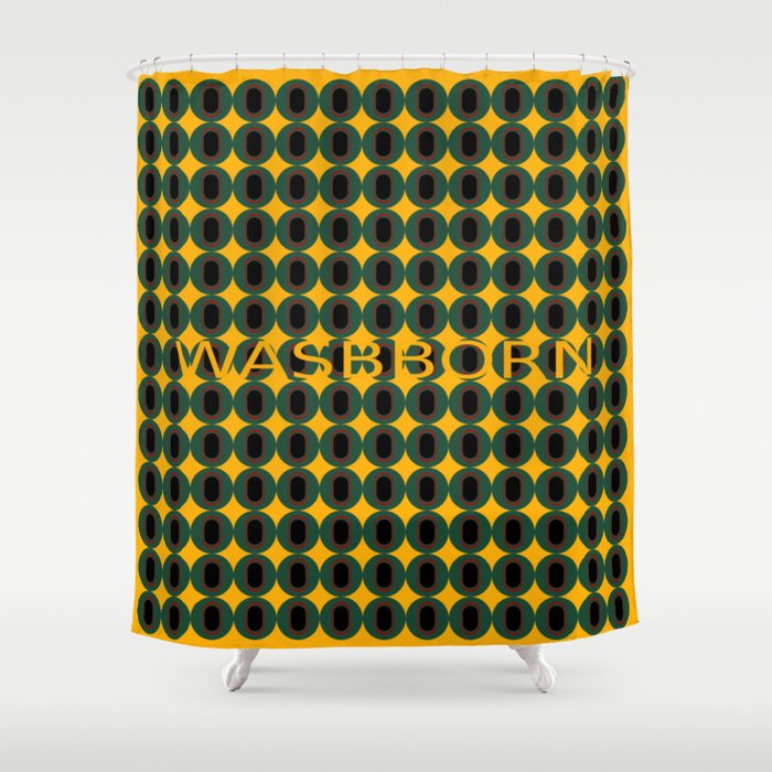 Wasbborn Shower Curtain