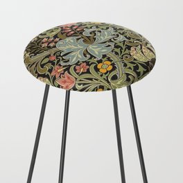 William Morris floral design  Counter Stool