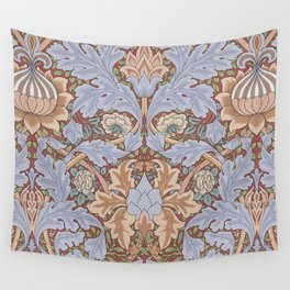 William Morris Vintage St James Palace Lilac 1881 Wall Tapestry
