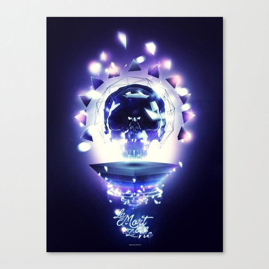 La Mort et la Vie Canvas Print