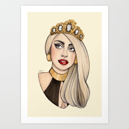 ARTPOP Princess VI Art Print