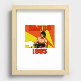 Rambo 1985 Recessed Framed Print