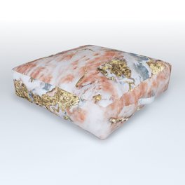 Pink texture Outdoor Floor Cushion