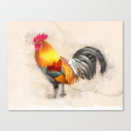 Cock | Rooster Canvas Print