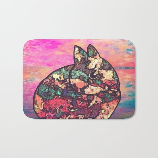 rabbit-73 Bath Mat
