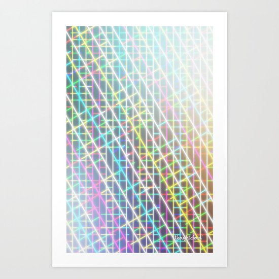 Neon Lights Art Print