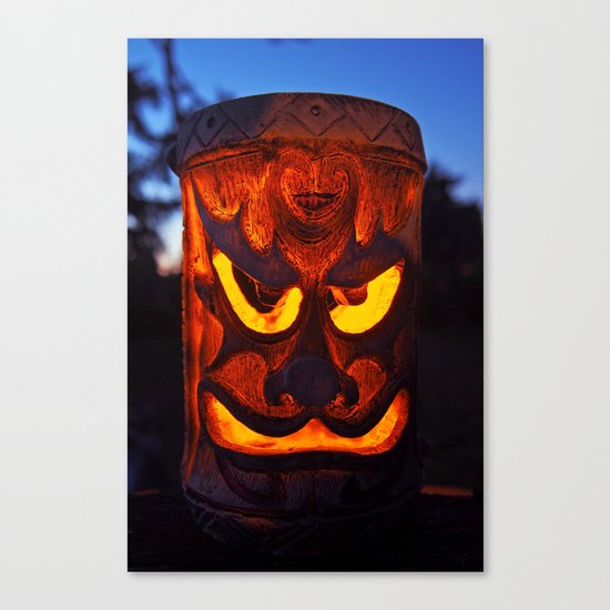 Tiki summer Canvas Print