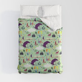 Adventure Awaits Duvet Cover