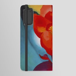 Georgia O'Keeffe Red Canna 1919 Android Wallet Case
