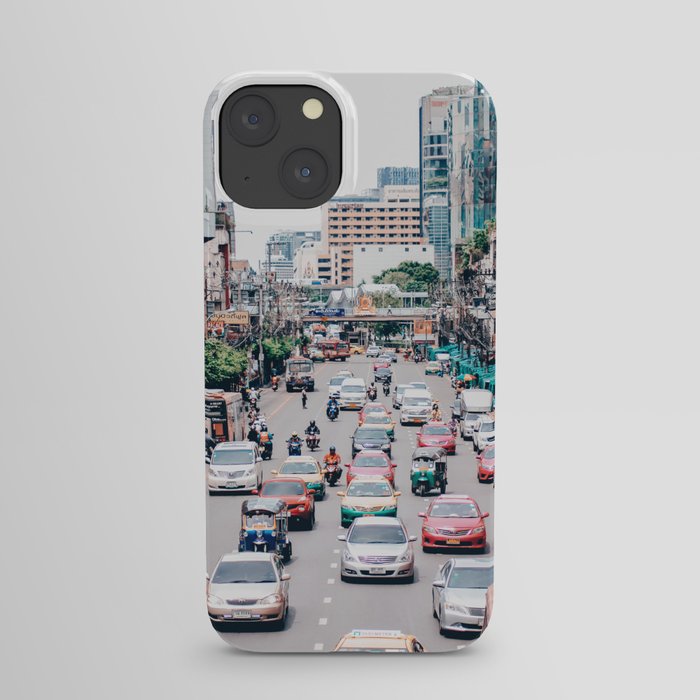 Busy street | Bangkok | Thailand | Cars iPhone Case