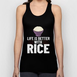 Rice Japanese Bowl Cooker Pot Maker Unisex Tank Top