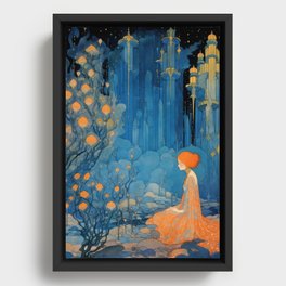 The Orange Tree Framed Canvas