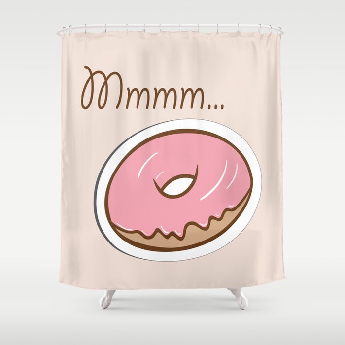Mmmm... Donut Shower Curtain