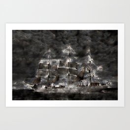 Ghost Ship Art Prints For Any Decor Style Society6 Ghost Ship Art Prints For Any Decor Style Society6