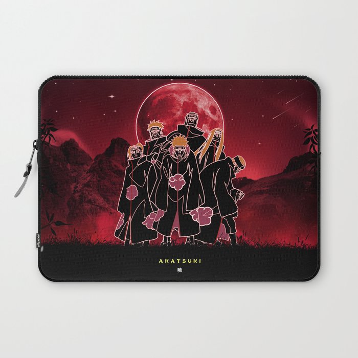Akatsuki Laptop Sleeve by Dev Redmond Society6