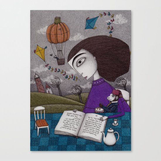 November Stories Canvas Print