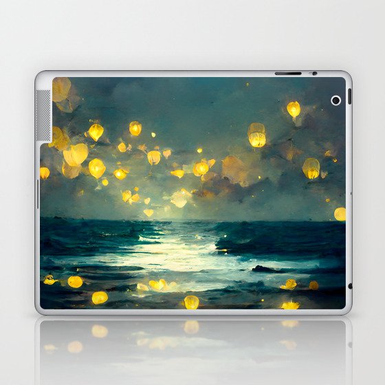 Lights On The Water Laptop & iPad Skin
