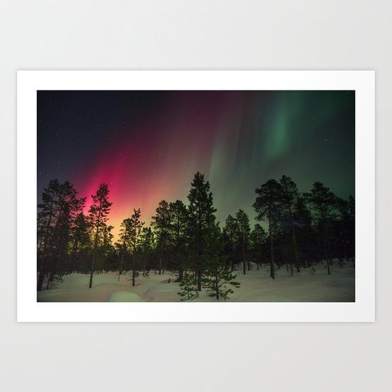 Northern Lights Art Print