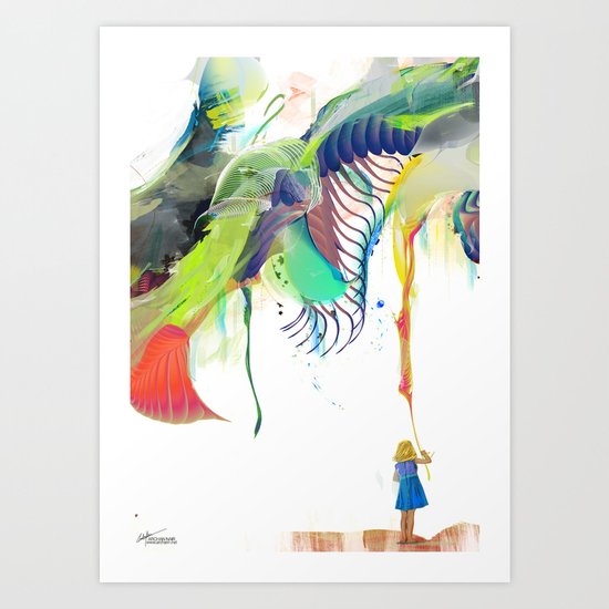 Azalia Art Print