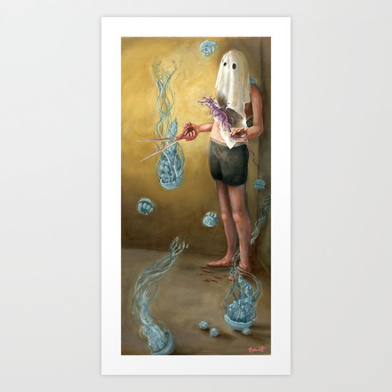 Obsessively Art Print