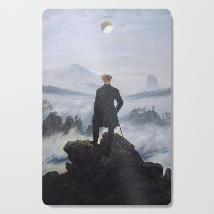 Wanderer above the Sea of Fog - Caspar David Friedrich  Cutting Board