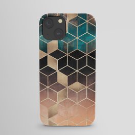 Ombre Dream Cubes iPhone Case