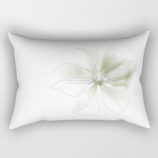 flower Rectangular Pillow