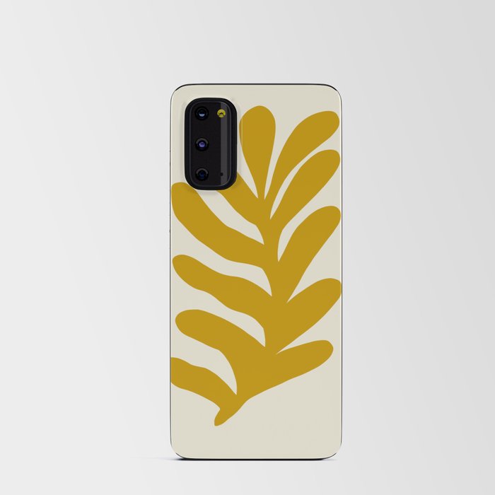 Abstract Seagrass - Ochre #1 #wall #art #society6 Android Card Case