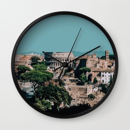Rome, Italy Travel Artwork Wall Clock