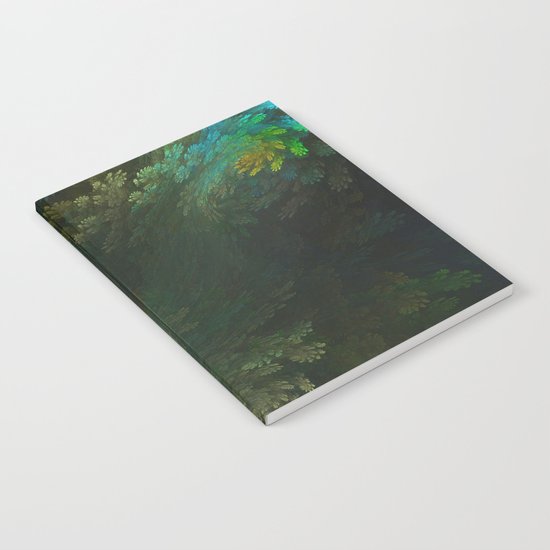 Abstract Fractal Design 2 - Vegetation and Forest Look Notebook