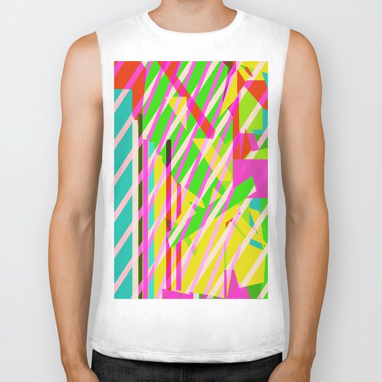 Abstract 1 Biker Tank