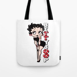 Betty Boop Color (Full Sized) By Art In The Garage  Tote Bag