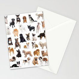 All the Dogs Stationery Card