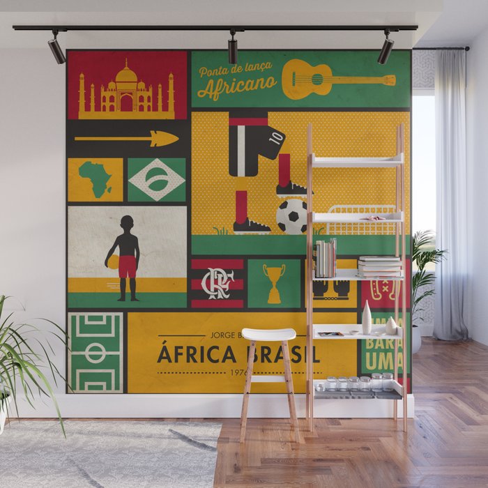 "África Brasil" - Jorge Ben Jor Wall Mural