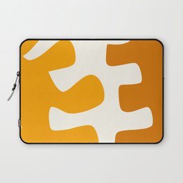 Abstract minimal plant color block 2 Laptop Sleeve